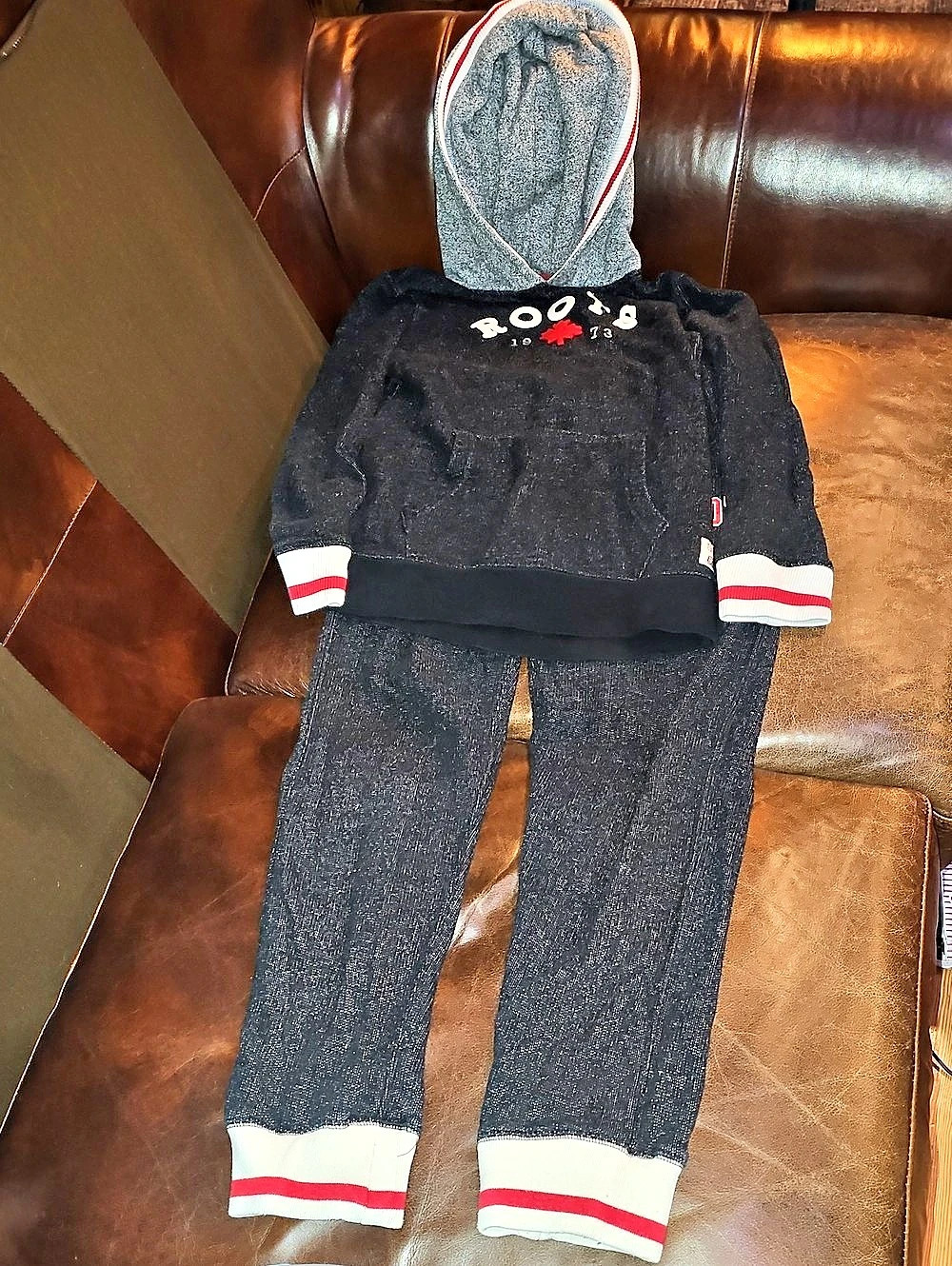 Roots Cabin Kids Color Block Set Boys XL